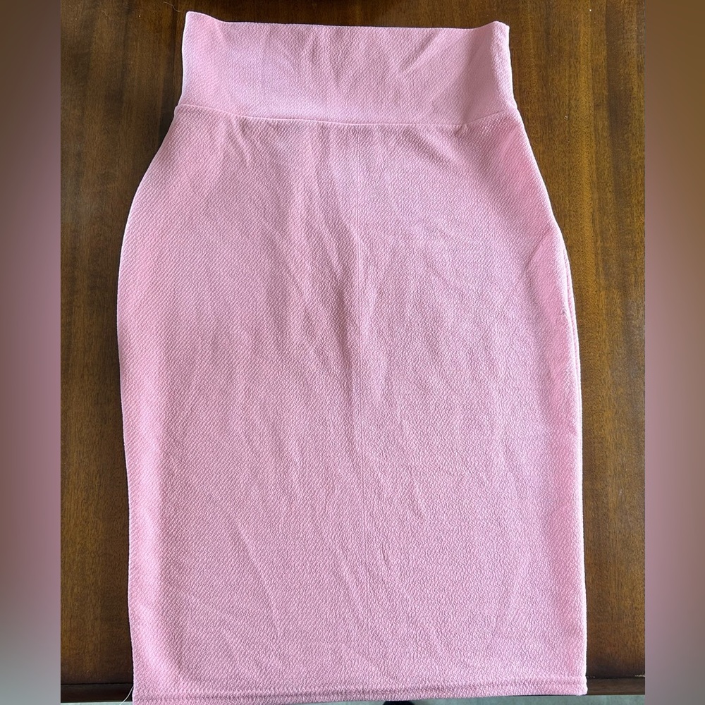 Urban CoCo || Pink Long Pencil Skirt || Size Small